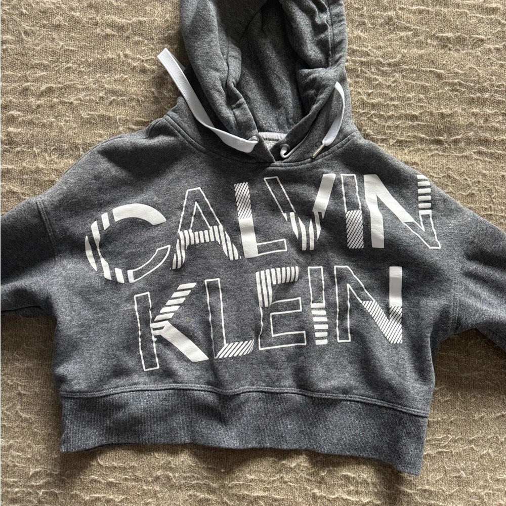 Calvin Klein Kids Gray Hoodie